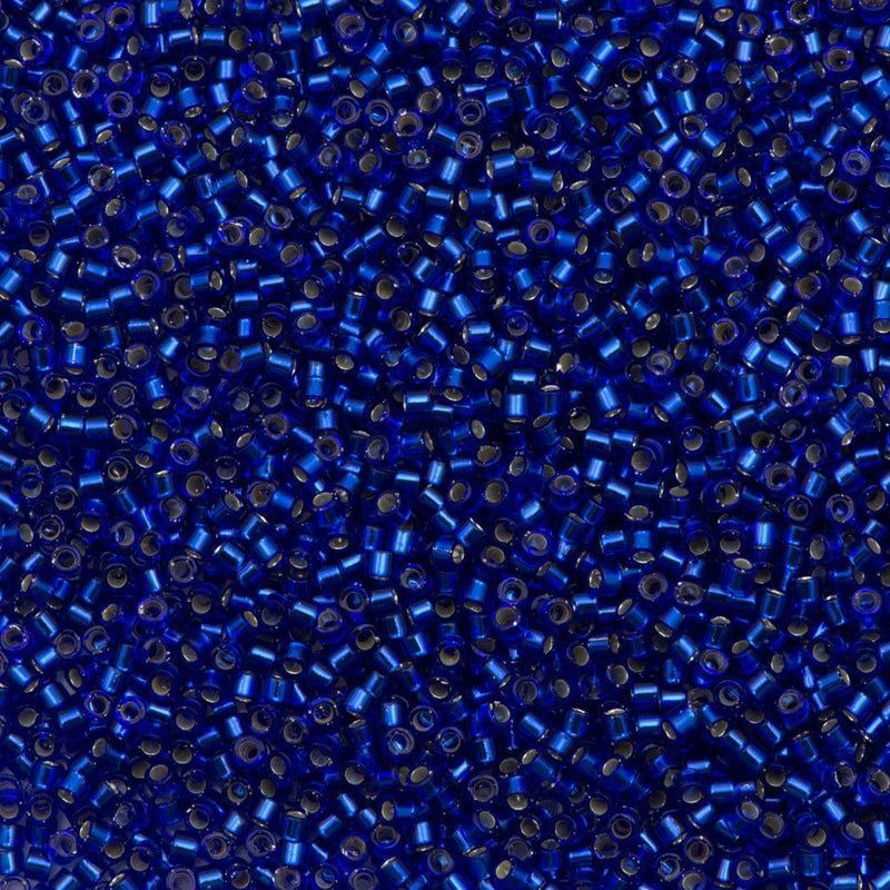 DB0047 Silver Lined Cobalt, Miyuki Delica 11/0 £3