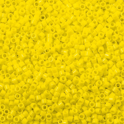 DB0721 Opaque Yellow, Miyuki Delica 11/0 £2.25
