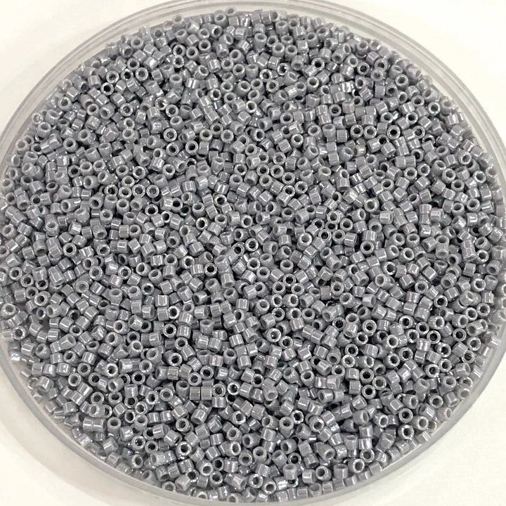 DB1570 Opaque Ghost Grey Luster, Miyuki Delica 11/0