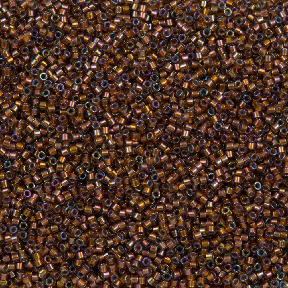 DB1692 - Silver Lined Glazed Dark Honey AB, Miyuki Delica 11/0