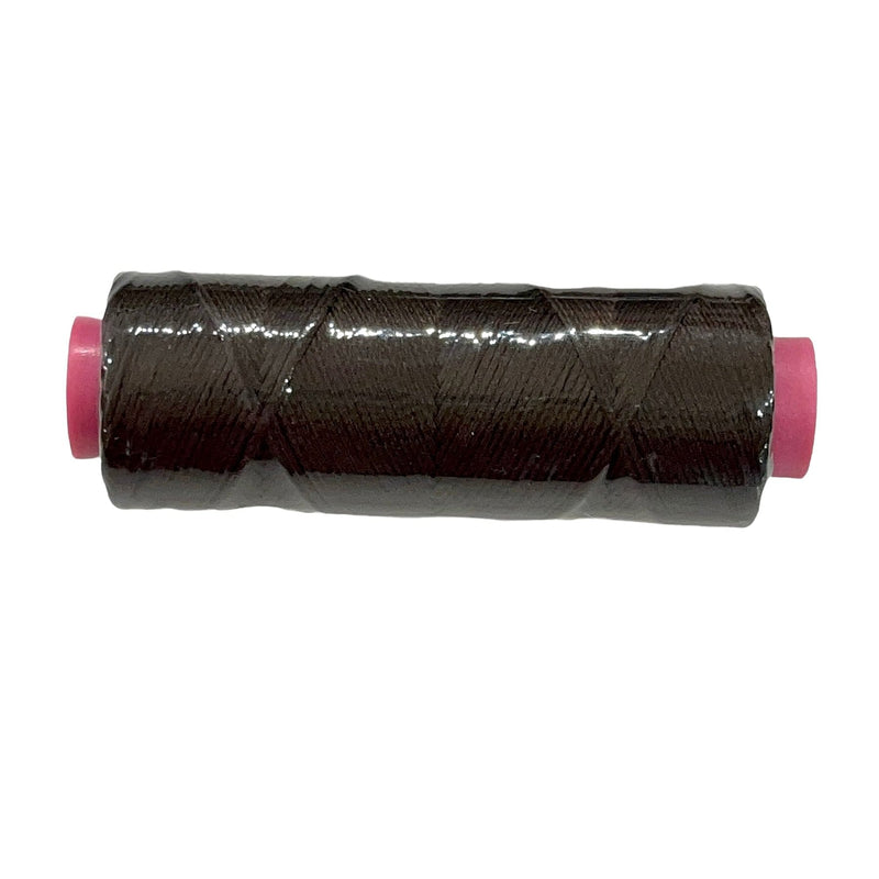 Dark Brown-1 mm Cotton cord, macrame cord, shamballa, bracelet cord 100 meters reel