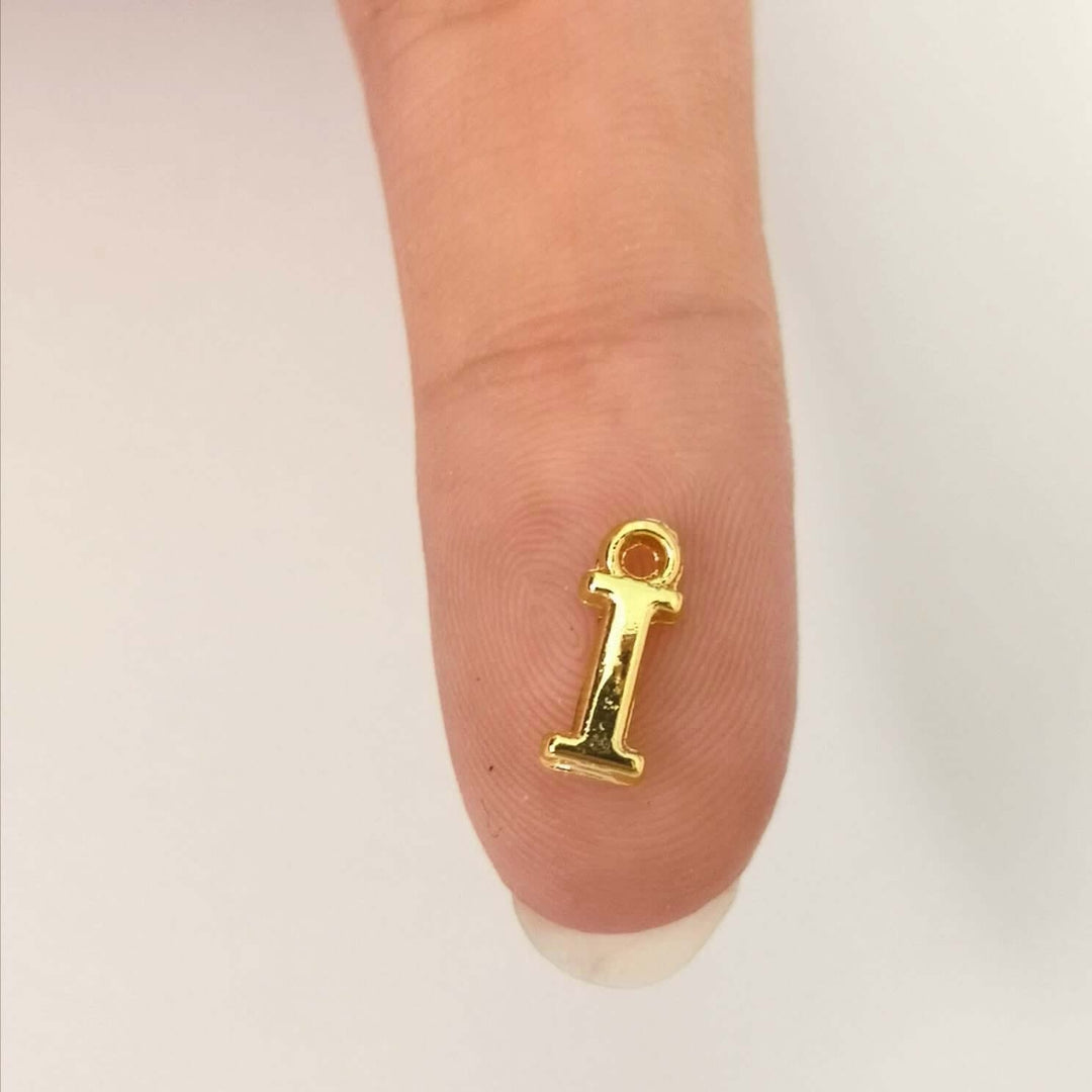 24Kt Gold Plated Brass Initial Charms