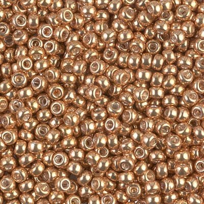 Miyuki Seed Beads 15/0 Galvanized Yellow Gold, 1053(0182)