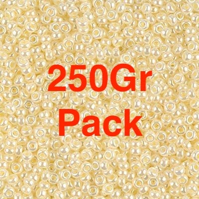 Miyuki Seed Beads 6/0  Butter Cream Ceylon, 0527