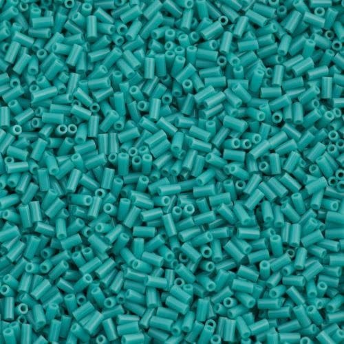 Miyuki Bugles size 3mm 0412 Opaque Turquoise 10 grams. Turquoise bugles 3mm, Opaque Turquoise bugles 3mm
