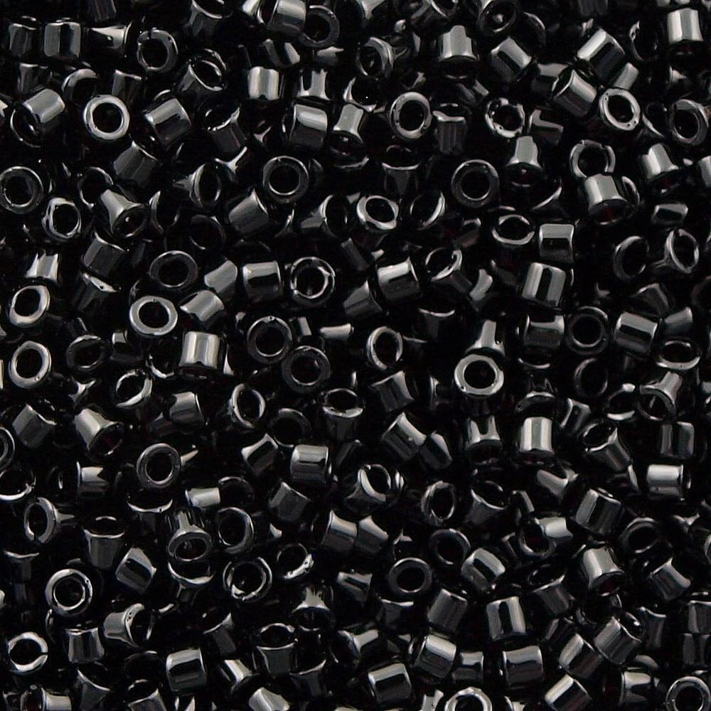 DB0010 Black, Miyuki Delica Beads