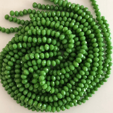 Crystal faceted rondelle 6mm Beads, PBC6C32