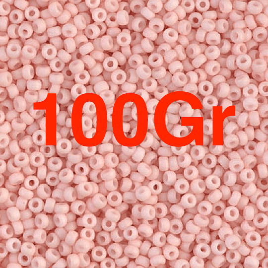 Miyuki Seed Beads 11/0 Matted Opaque Tea Rose, 2036-NEW!!!£20