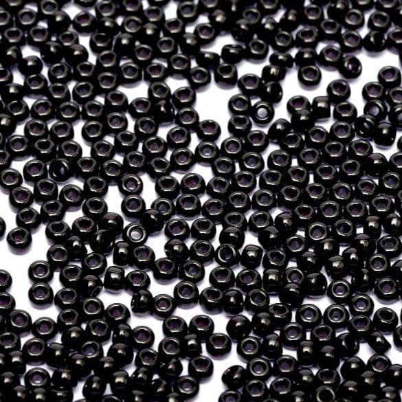 Miyuki Seed Beads 11/0 Black, 0401