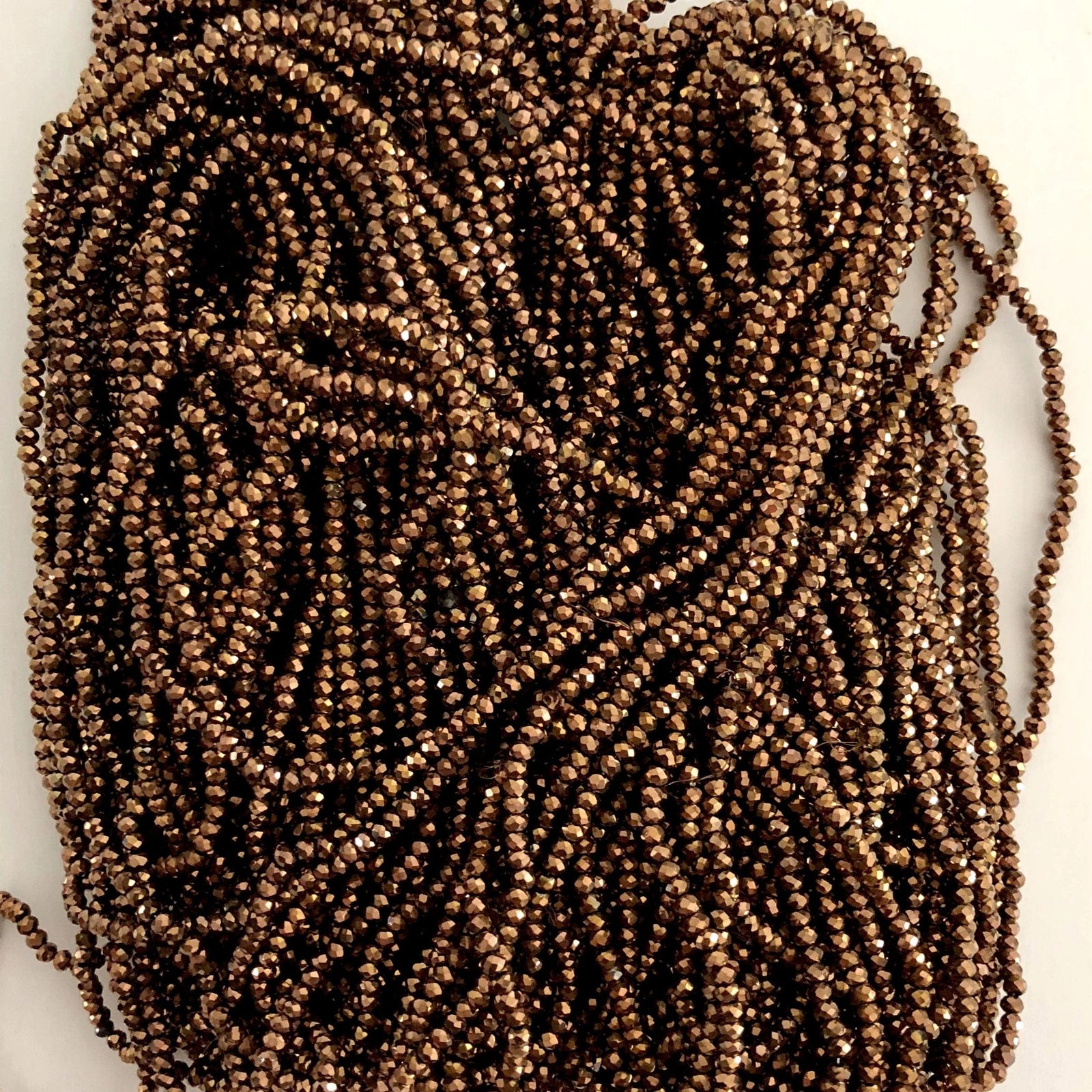 Crystal faceted rondelle 2mm Beads, PBC2C29
