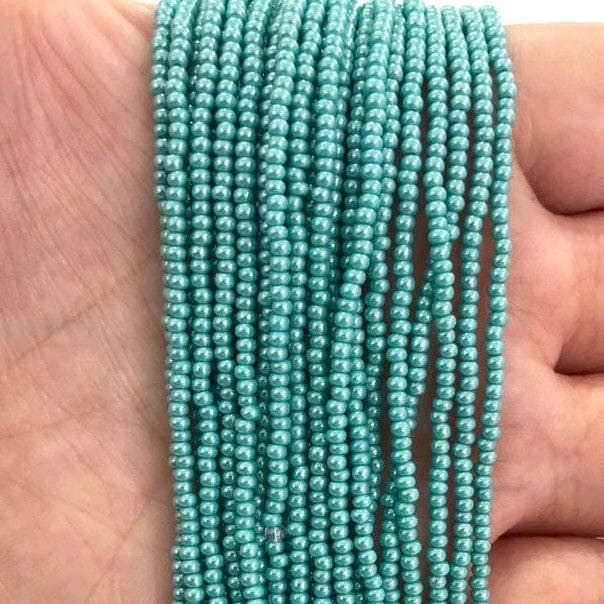 Preciosa Seed Beads 11/0 68130- Green Turquoise-PRCS11/0-31