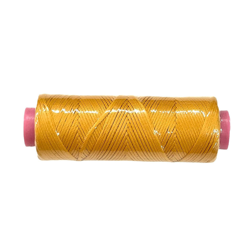 Tournesol-1 mm Cordon coton, cordon macramé, shamballa, cordon bracelet bobine 100 mètres