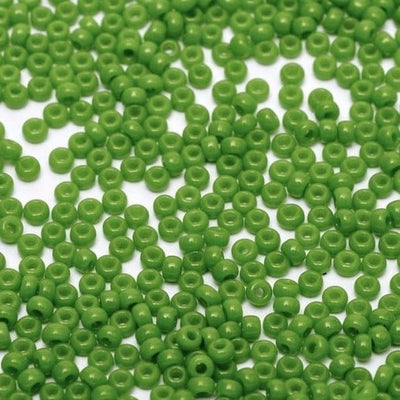 Miyuki Seed Beads 11/0 Jade Green Opaque, 0411£1.2