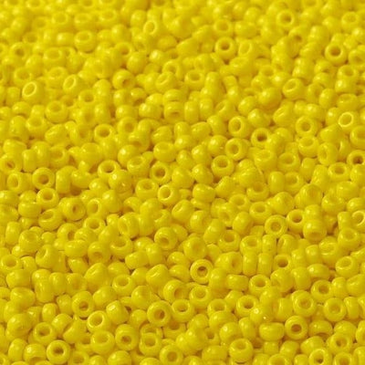 Miyuki Seed Beads 11/0 Opaque Yellow, 0404£1.5