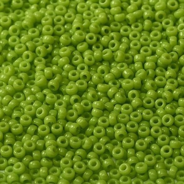 Miyuki Seed Beads 11/0 Opaque Chartreuse, 0416£1.2