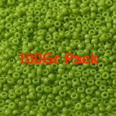 Miyuki Seed Beads 11/0 Opaque Chartreuse, 0416