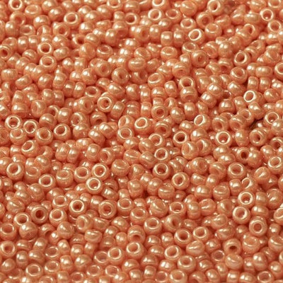 Miyuki Seed Beads 15/0,0429 - Opaque Salmon, 10 Gr £2.75
