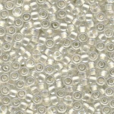 Miyuki Seed Beads 6/0  Inside Dyed Pearlize White, 4601 £2.65