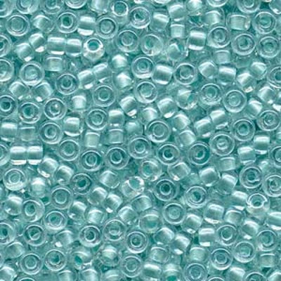 Miyuki Seed Beads 6/0  Inside Dyed Pearlize Aqua, 4610 £2.65