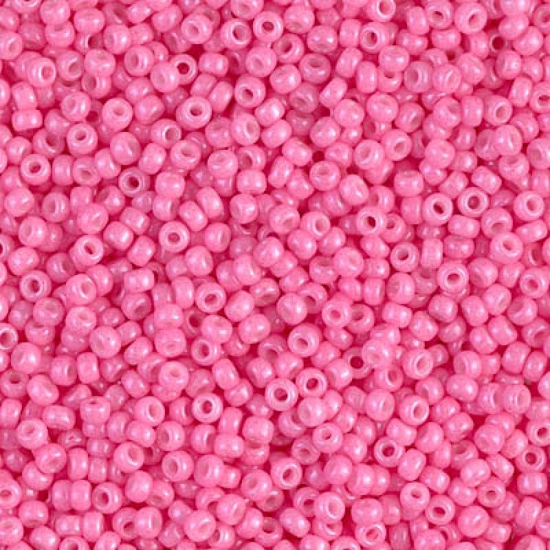 Miyuki Seed Beads 11/0 Dyed Opaque Carnation Pink , 1385£2.15