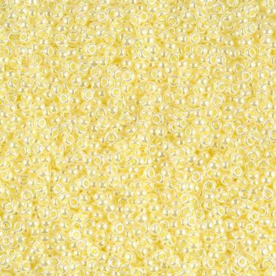 Miyuki Seed Beads 15/0,0514 - Lt.Yellow Ceylon, 10 Gr £2.5