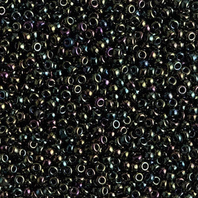 Miyuki Seed Beads 11/0 Metallic Forest Green Iris , 0453£1.85