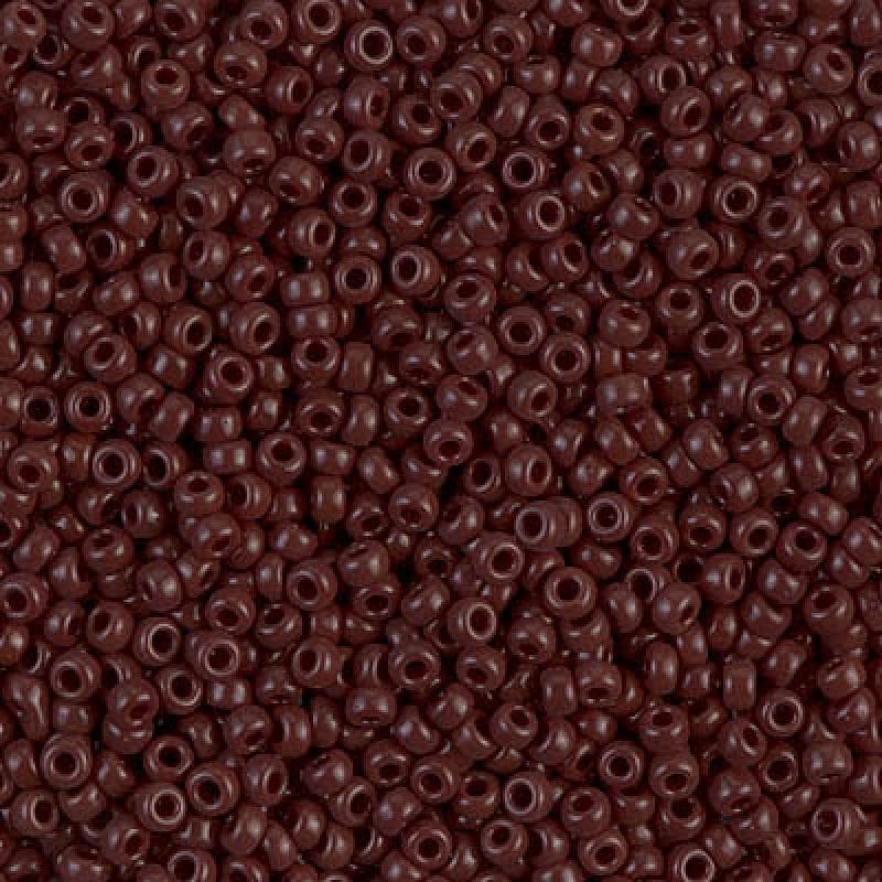 Miyuki Seed Beads 11/0 Opaque Chocolate, 0409