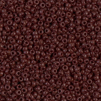 Miyuki Seed Beads 11/0 Opaque Chocolate, 0409£1.5