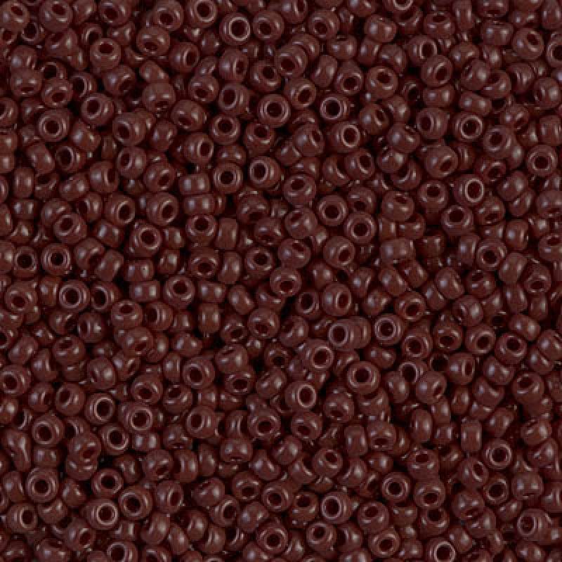 Miyuki Seed Beads 8/0 Opaque Chocolate , 0409