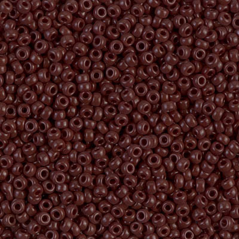 Miyuki Seed Beads 8/0   Opaque Chocolate , 0409 £3.3