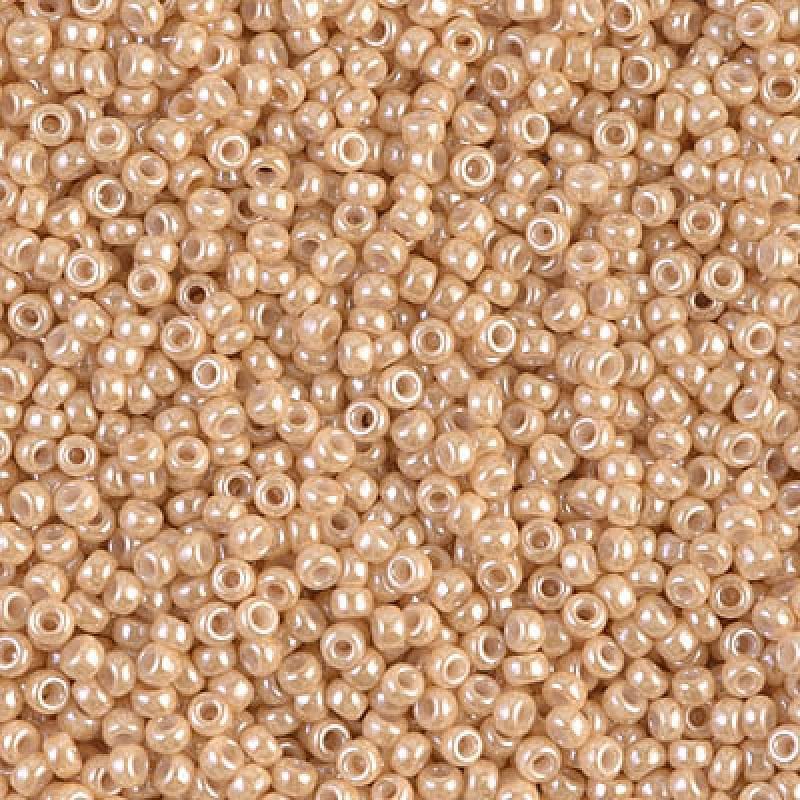 Miyuki Seed Beads 11/0 Lt Caramel Ceylon , 0593