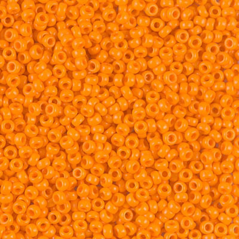 Miyuki Seed Beads 11/0 Opaque Tangerine, 0405