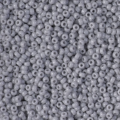 Miyuki Seed Beads 11/0 Opaque Cement Grey , 0498£1.2