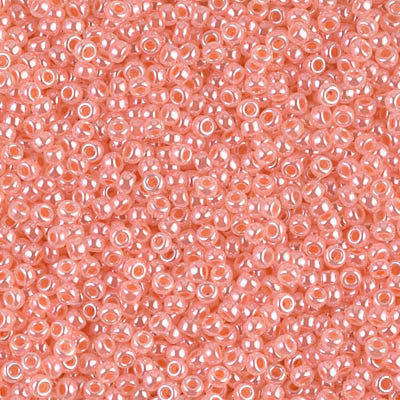 Miyuki Seed Beads 11/0 Salmon Ceylon , 0539£1.85