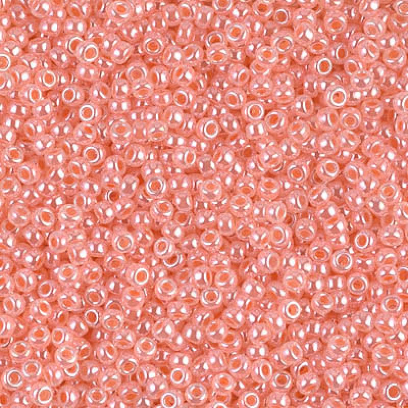 Miyuki Seed Beads 11/0 Salmon Ceylon , 0539£1.85