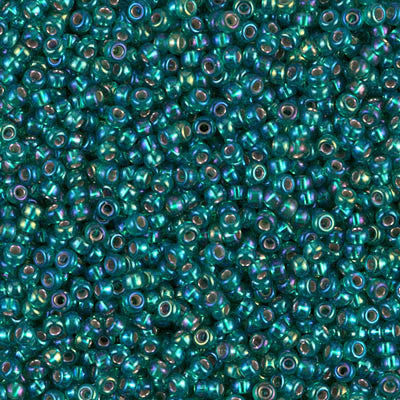 Miyuki Seed Beads 11/0 Silver Lined Emerald , 1017£2.2