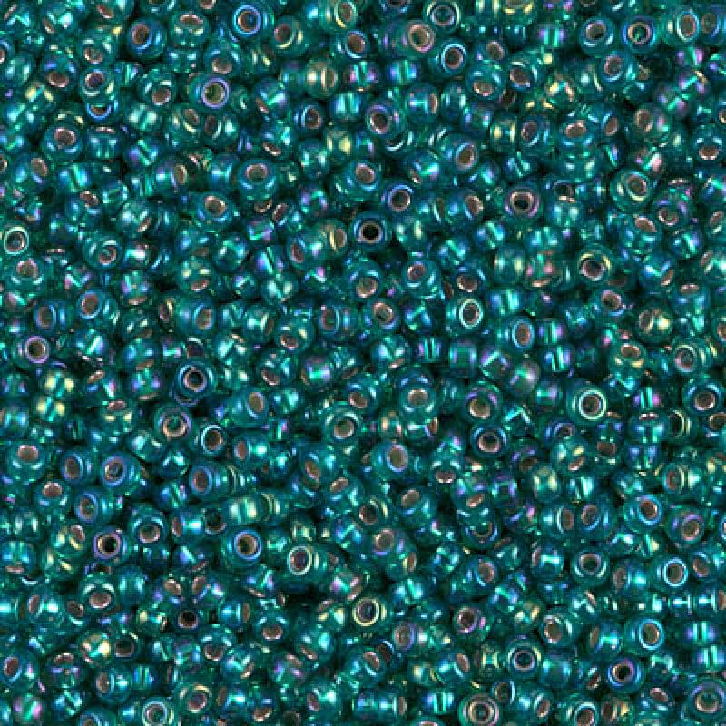 Miyuki Seed Beads 11/0 Silver Lined Emerald , 1017£2.2