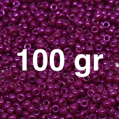 Miyuki Seed Beads 11/0 Opaque Fuchsia Luster , 1465L£20