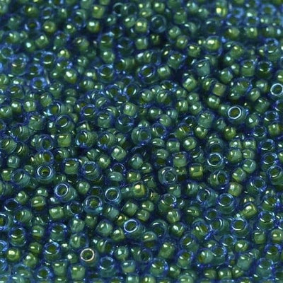 Miyuki Seed Beads 11/0 Fancy Lined Aqua Green , 3743£1.85