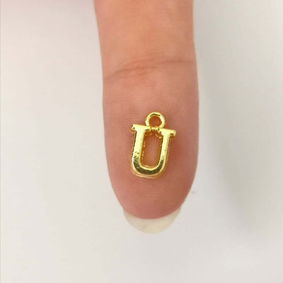 24Kt Gold Plated Brass Initial Charms£1.45